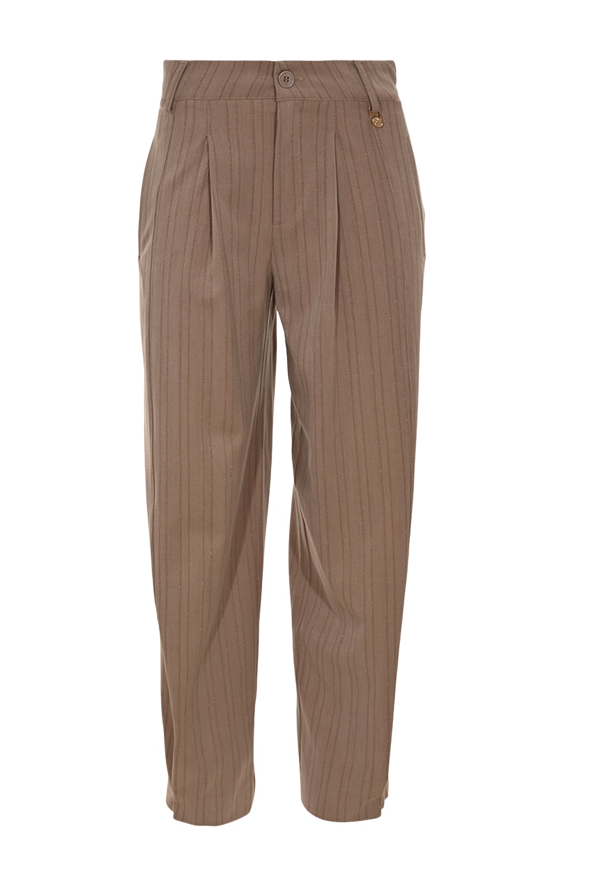 Mooie senna mocca mouse broek van Maicazz & Zizo, met comfortabele pasvorm en modieuze uitstraling.