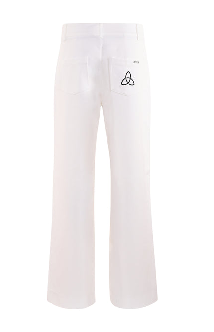 Broek Parla Offwhite