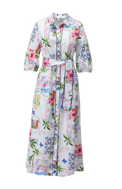 Jurk Maxi Met Design C359L-P087