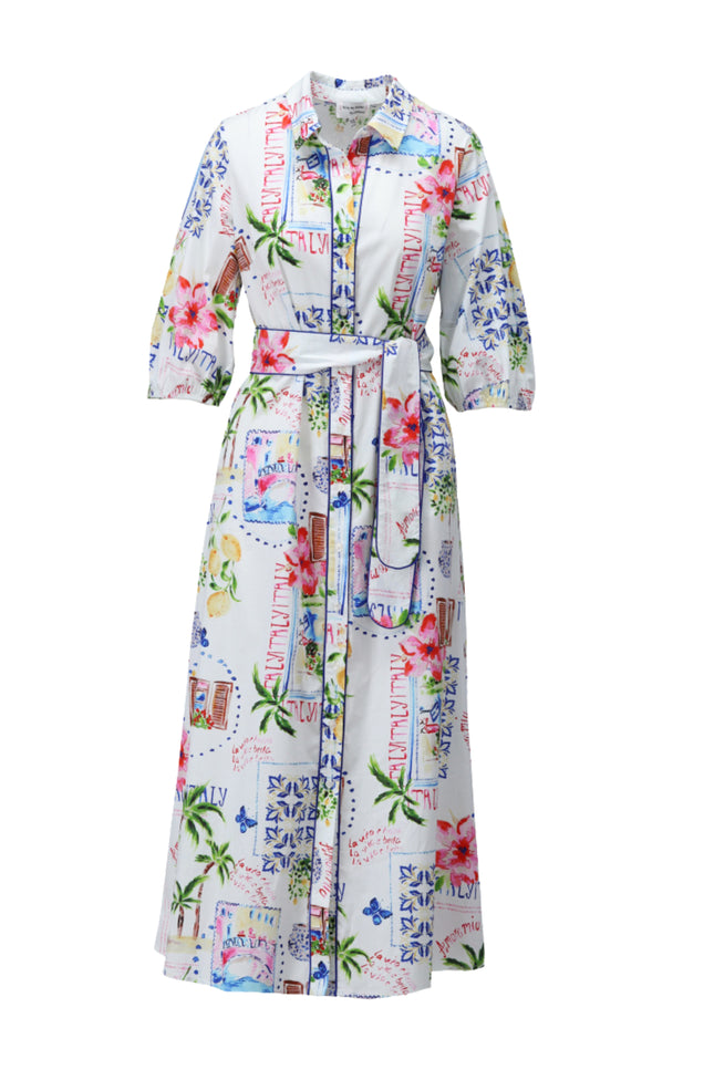 Jurk Maxi Met Design C359L-P087