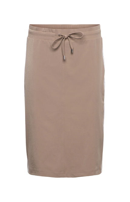 &Co woman Travel Rok Palea Taupe SK177 Stretchshop.nl