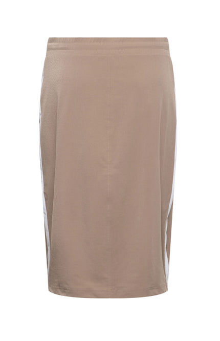 &Co woman Travel Rok Palea Taupe SK177 Stretchshop.nl