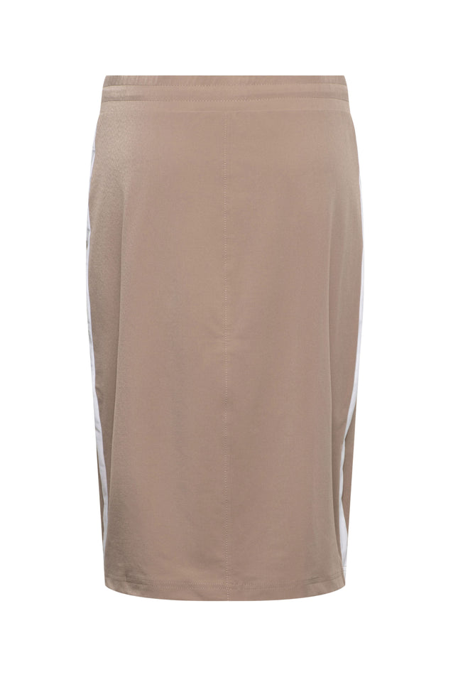 &Co woman Travel Rok Palea Taupe SK177 Stretchshop.nl
