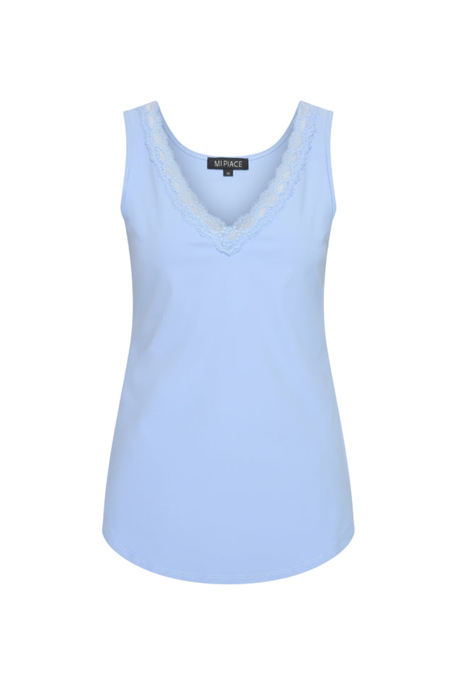 Mi Piace Travel Top Lavender Blue 202129 Stretchshop.nl