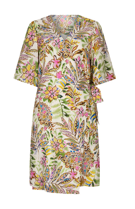 EsQualo Jurk Jungle Print HS26.14200 Stretchshop.nl