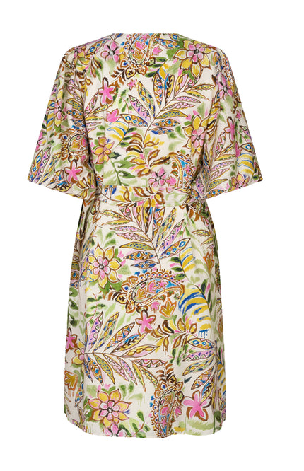 EsQualo Jurk Jungle Print HS26.14200 Stretchshop.nl