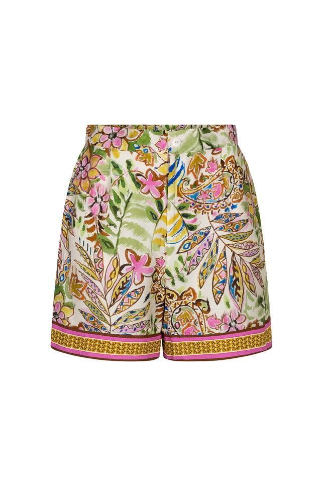 EsQualo Short Jungle Print HS26.14202 Stretchshop.nl