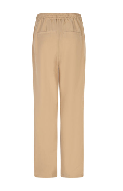 Red Button Broek Claudette Palazzo Dark Sand SRB4762 L33 Stretchshop.nl