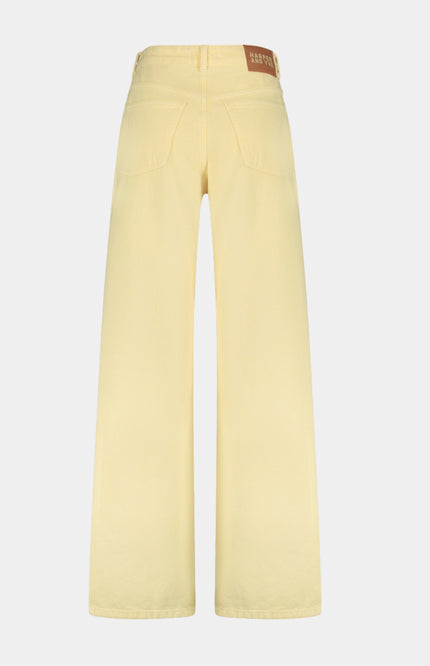 Harper & Yve Jeans Mayra Light Yellow SS6D107 Stretchshop.nl