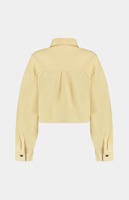 Harper & Yve Jacket Sam Light Yellow SS6D601 Stretchshop.nl