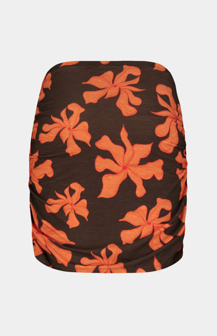 Harper & Yve Rok Joey Wild Flower Orange SS6T001 Stretchshop.nl