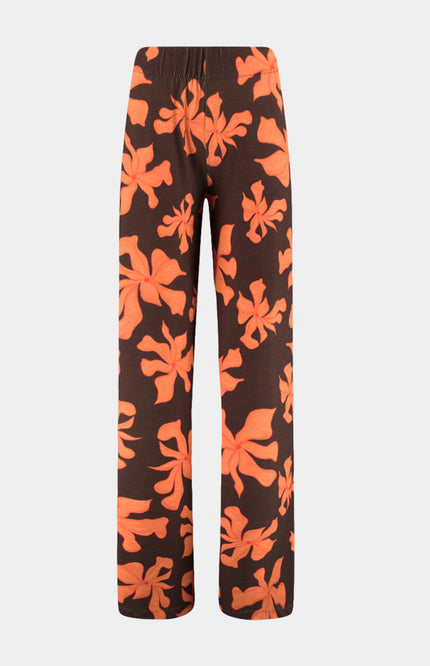 Harper & Yve Broek Jane Wild Flower Orange SS6T103 Stretchshop.nl