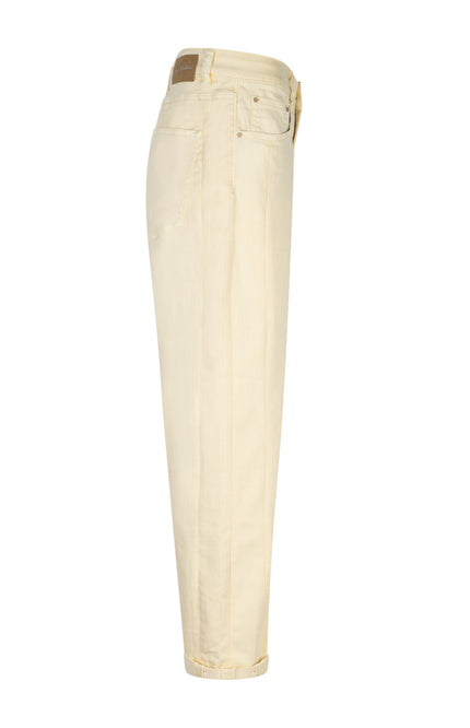 Red Button Broek Caitlina Sidepatch Colour Butter Yellow SRB4958 Stretchshop.nl