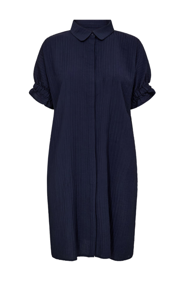 Freequent Jurk Fqesfinni Navy Blazer 208137 Stretchshop.nl