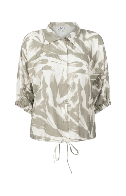 Zoso Blouse Yvette Sage 262 Stretchshop.nl