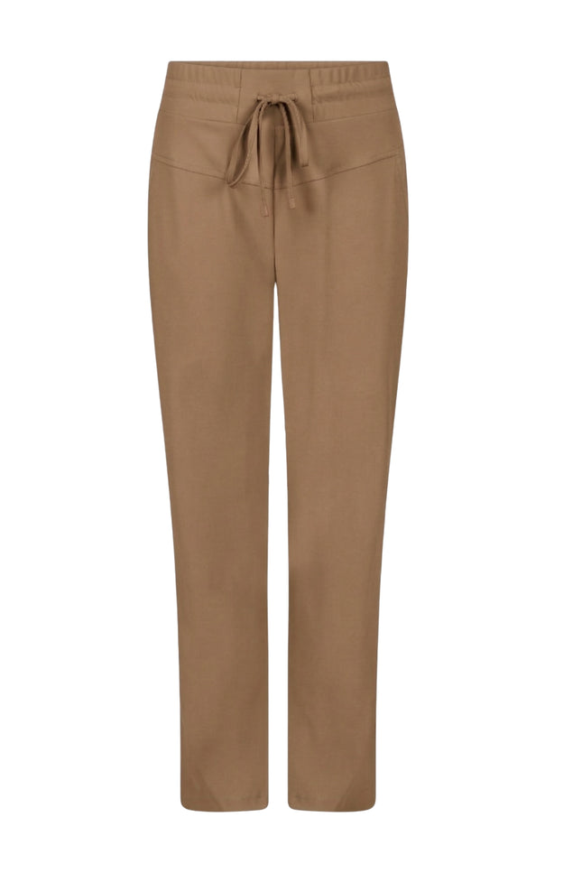 Zoso Travel Broek Joy Summer Camel 262 Stretchshop.nl