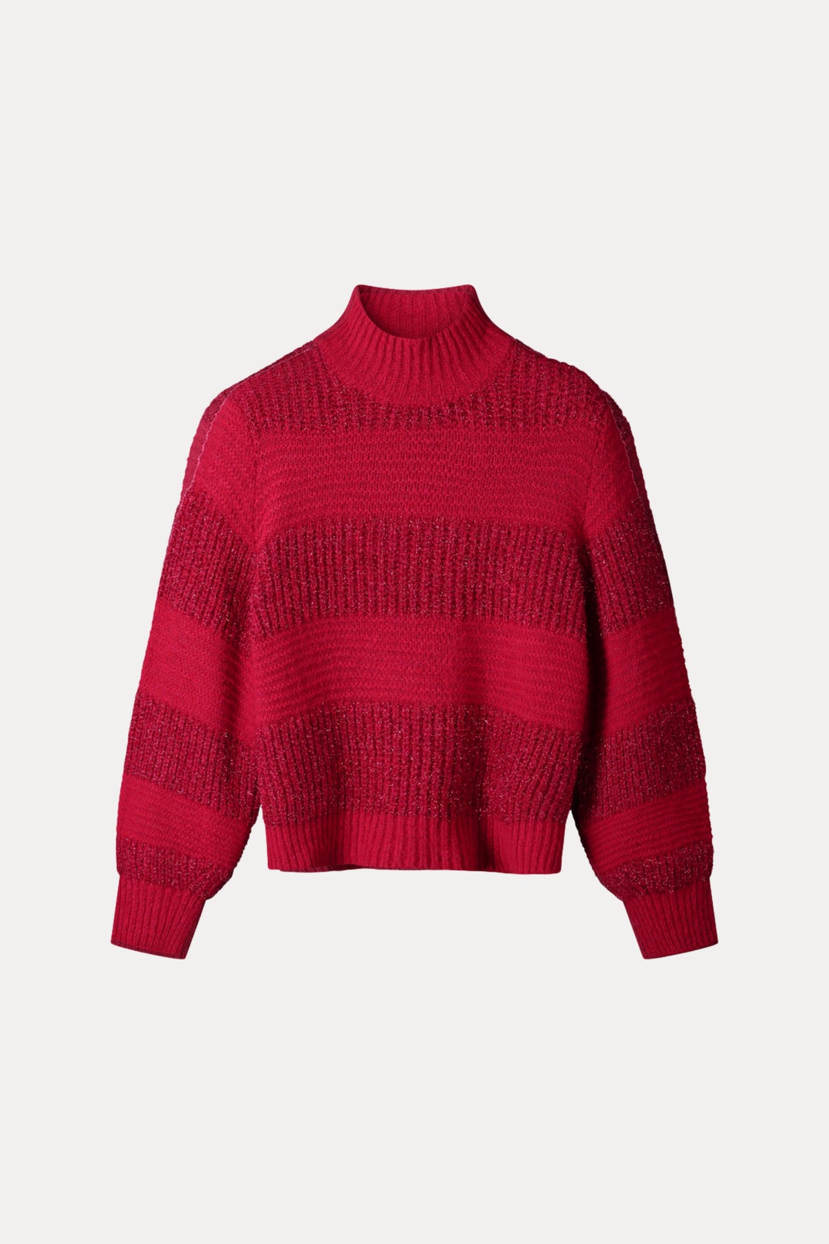 POM Amsterdam Kate Ultra Pink trui, zachte roze gebreide knitwear met ronde hals en lange mouwen, casual en stijlvol.