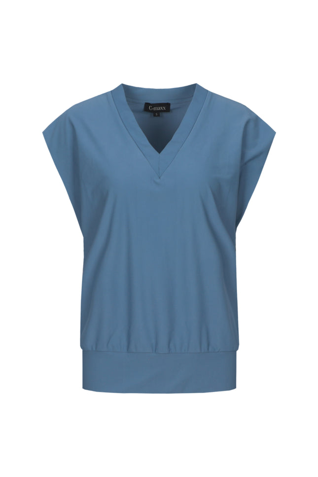 G-maxx Top Ronja Light Jeans Blue Stretchshop.nl