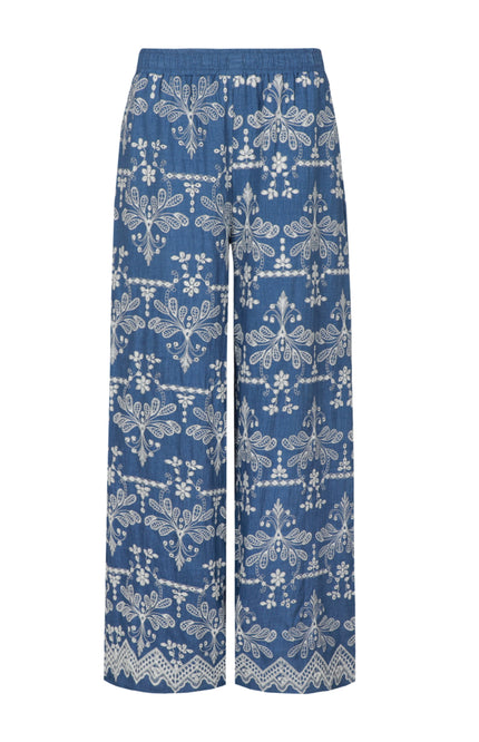 G-maxx Broek Minou Denim Mid Blue Stretchshop.nl