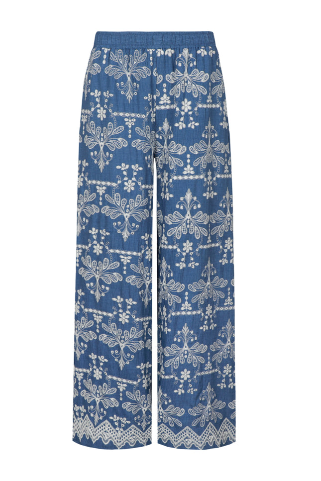 G-maxx Broek Minou Denim Mid Blue Stretchshop.nl