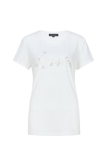 G-maxx T-shirt Airi Offwhite Stretchshop.nl