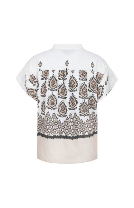 G-maxx Top Dagny Top Sand Sahara Stretchshop.nl