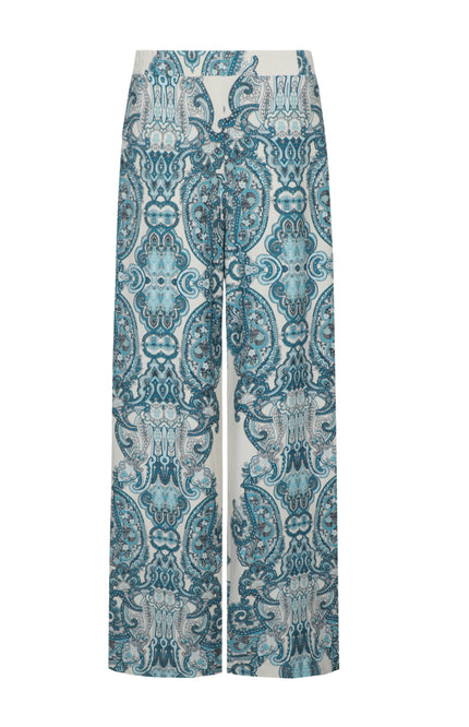 G-maxx Broek Marbella Sand Teal Stretchshop.nl