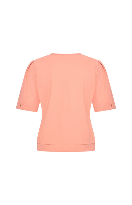 Mi Piace Travel Top Wrap Peach Amber 202838 Stretchshop.nl