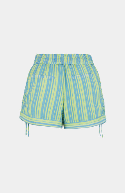 Harper & Yve Short Yessie Blue Yellow Stripe HS6P110 Stretchshop.nl