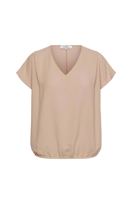 &Co woman Top Macy Sand TO362 Stretchshop.nl