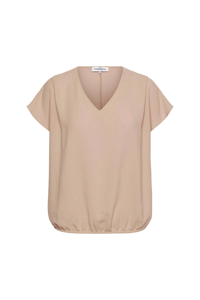 &Co woman Top Macy Sand TO362 Stretchshop.nl