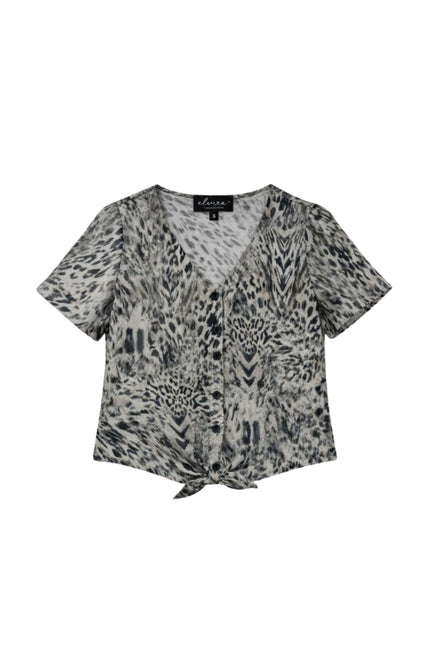 Elvira Casuals Blouse Dolce Animal Stretchshop.nl