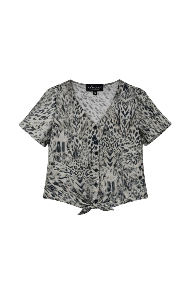 Elvira Casuals Blouse Dolce Animal Stretchshop.nl