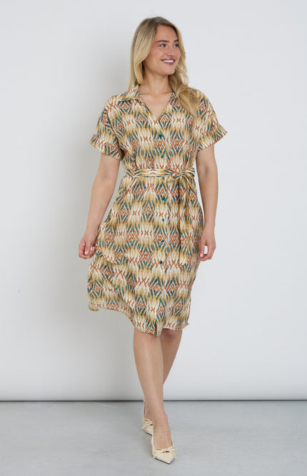 Elvira Casuals Jurk Loiza Tropical Treasure Stretchshop.nl