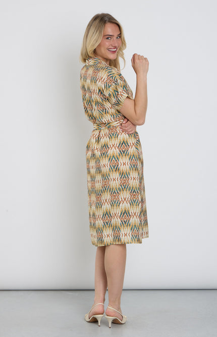 Elvira Casuals Jurk Loiza Tropical Treasure Stretchshop.nl