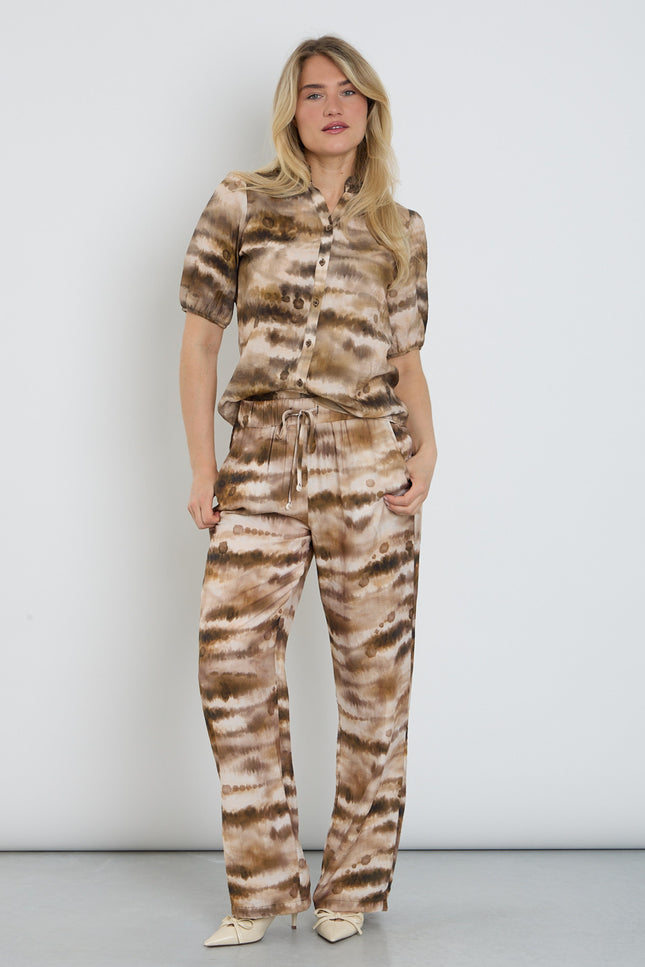 Elvira Casuals Broek Loiza Faded Horizon Stretchshop.nl