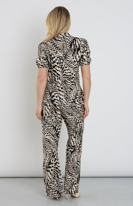 Elvira Casuals Broek Anna Light Feathers Stretchshop.nl