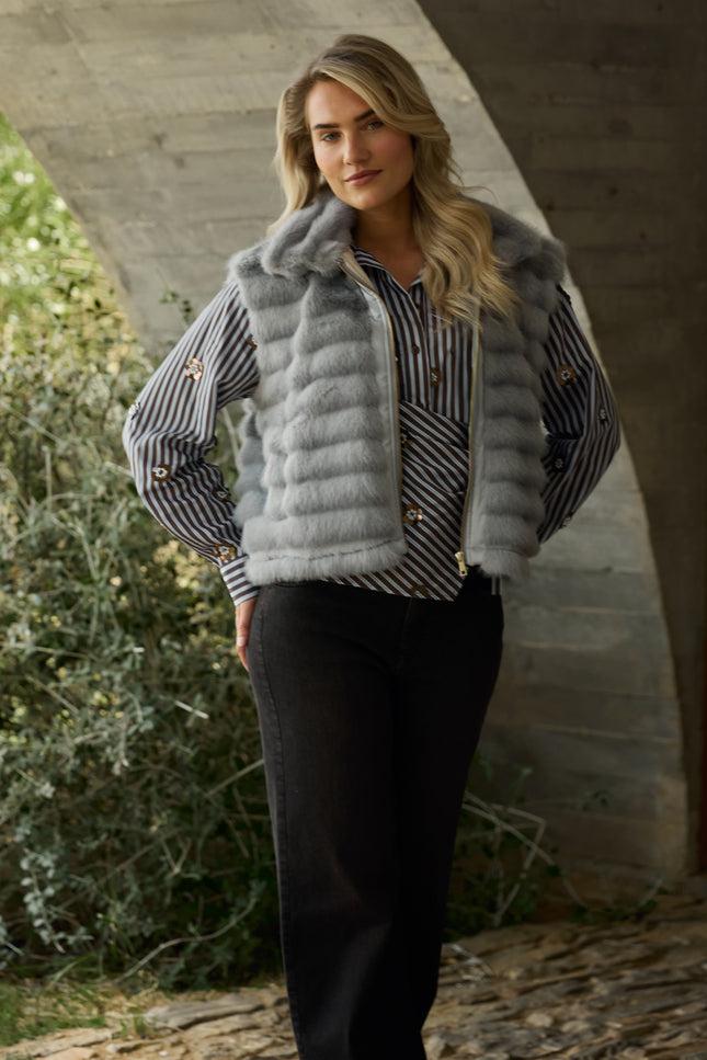 Gilet Harriet Sky NKF08035