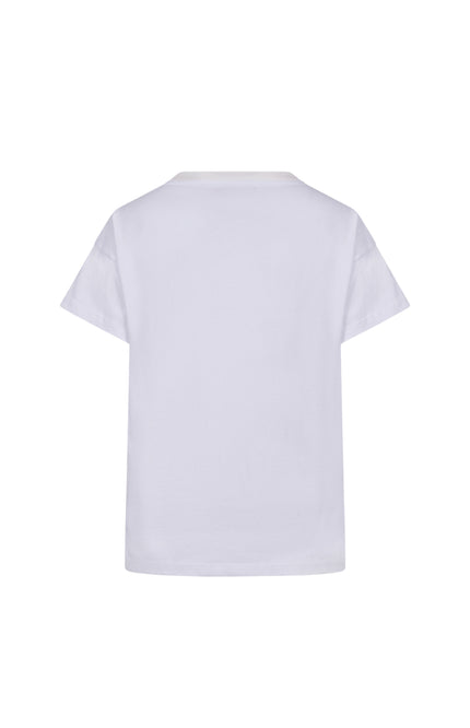 T-shirt Senna Offwhite Chocolate NKF04020