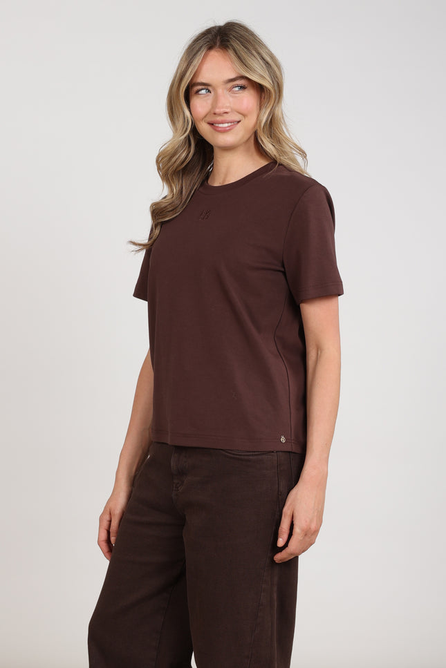 T-shirt Luna Chocolate NKF04012