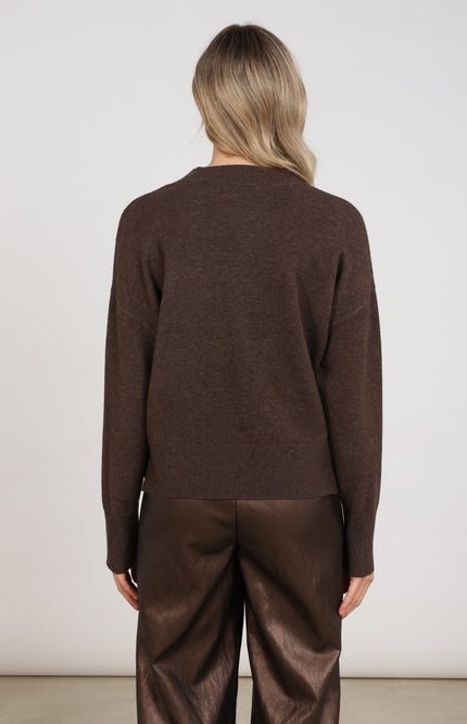 Trui Meike Chocolate NKF03101