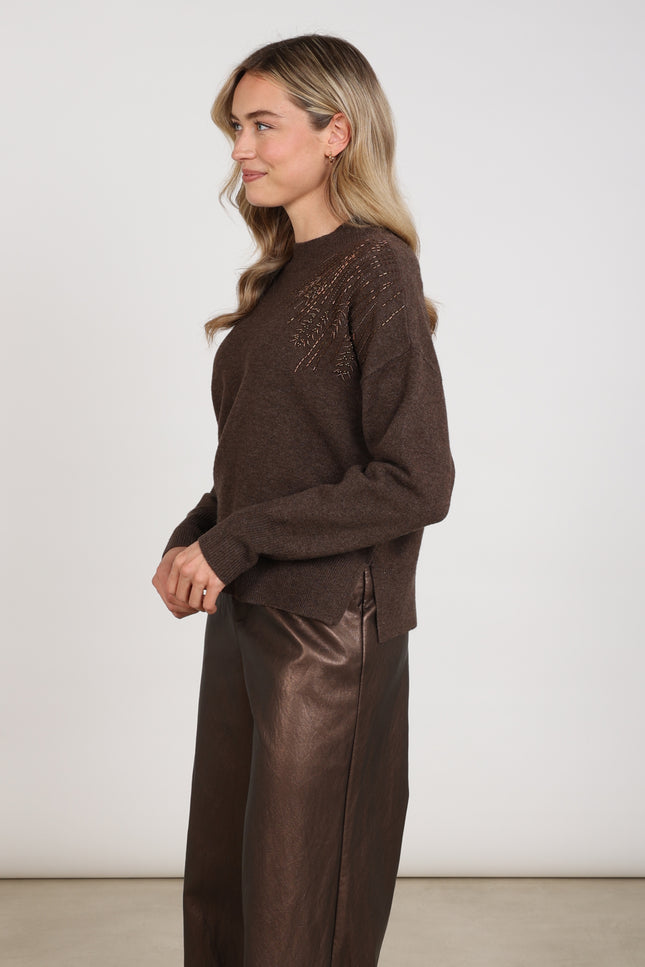 Trui Meike Chocolate NKF03101