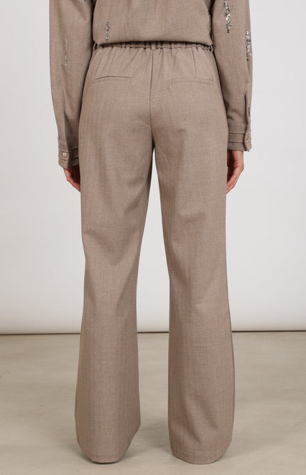 Broek Jill Taupe NKF09077