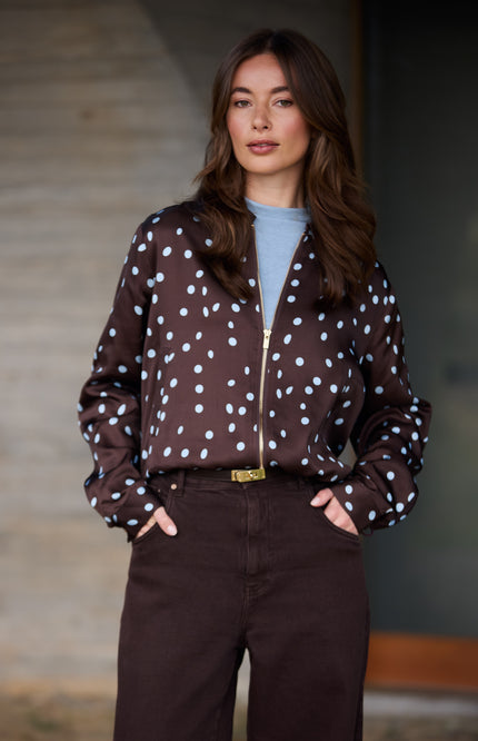 Broek Petra Chocolate NKF09097