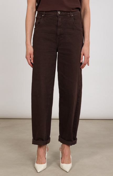 Broek Petra Chocolate NKF09097