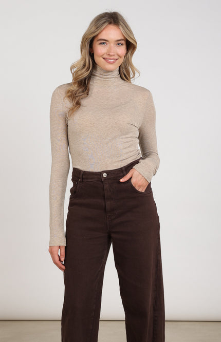 Trui Ginny Taupe NKF03061