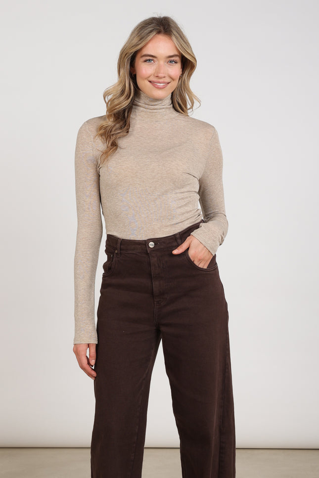 Trui Ginny Taupe NKF03061