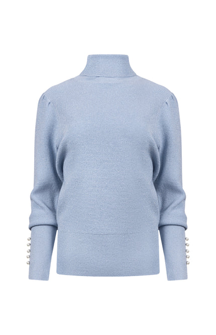 Trui Sylvia Lurex Sky NKF03048