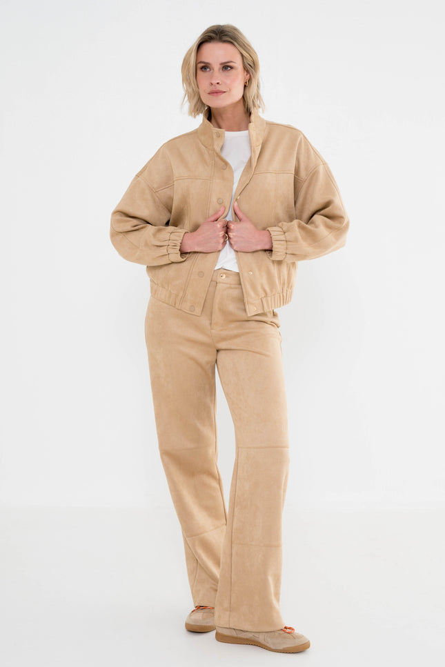 Broek Brooke Camel
