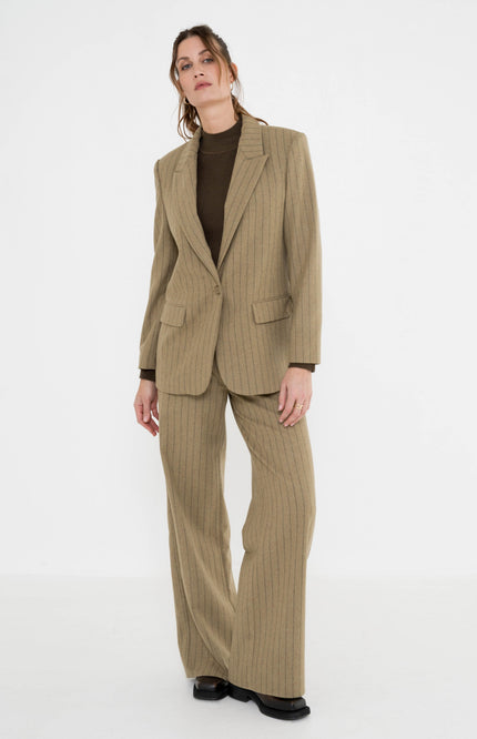 Blazer Rora Stripe Khaki